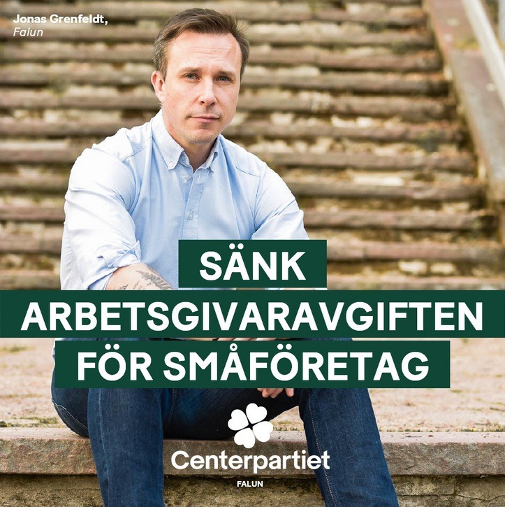 Sänk arbetsgivaravgiften för småföretag