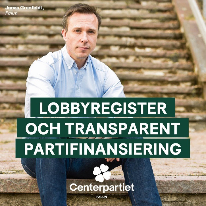 Lobbyregister och transparent partifinansiering